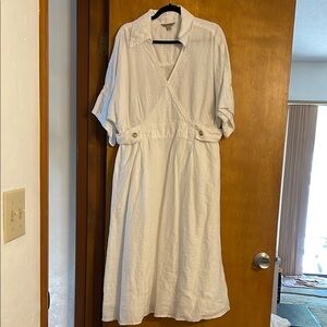 Banana Republic linen dress, Sedona, size XL